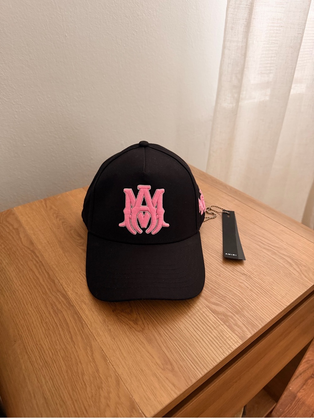 AMIRI Black Baseball Cap